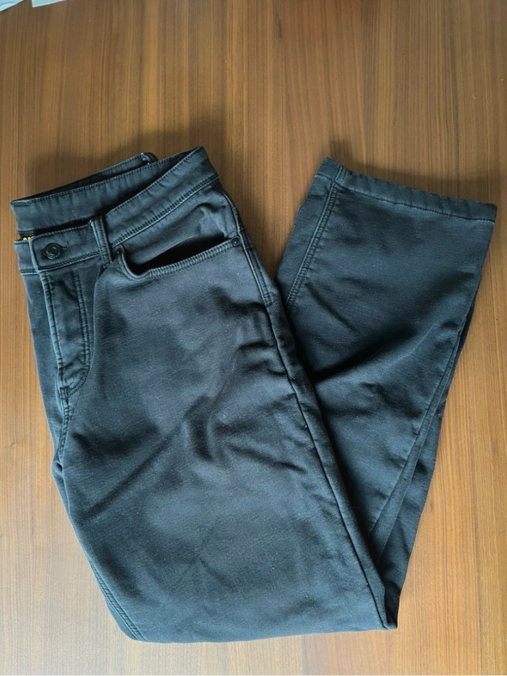 CAT Men's Fleece Lined Canvas Pant Black - 36/32